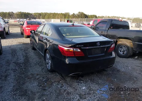 2010 Lexus Ls 460 from USA, damaged, VIN JTHBL5EF4A5093358